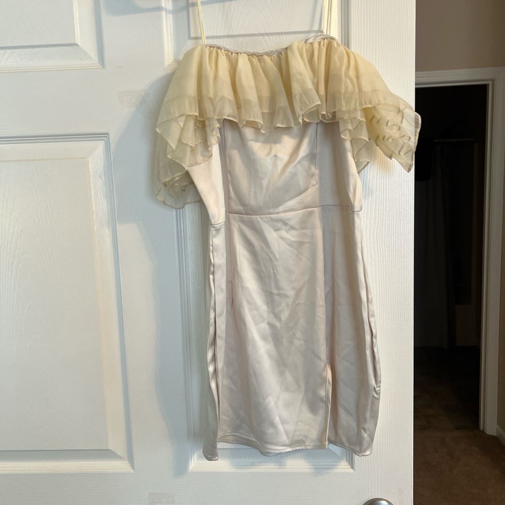 Elegant Cream Dress
